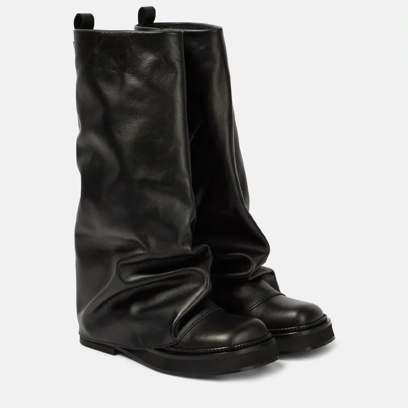 Locking Round Headed Long Tube Boots