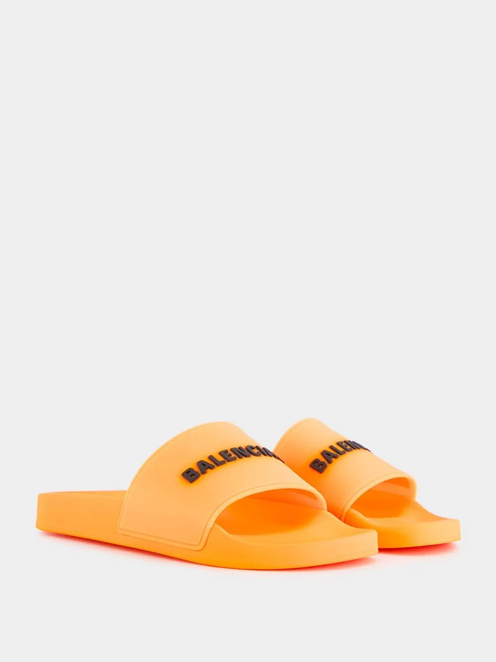 Logo-Print Rubber Sliders