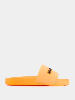 Logo-Print Rubber Sliders