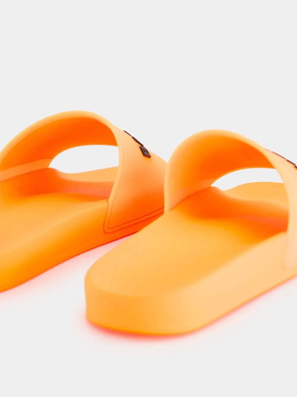 Logo-Print Rubber Sliders