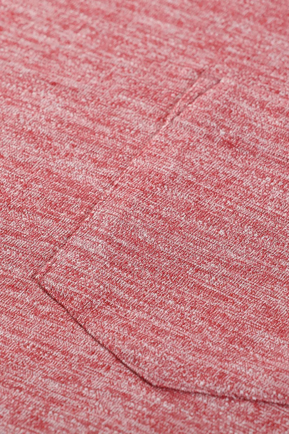Long Heather Rust Red T-Shirt
