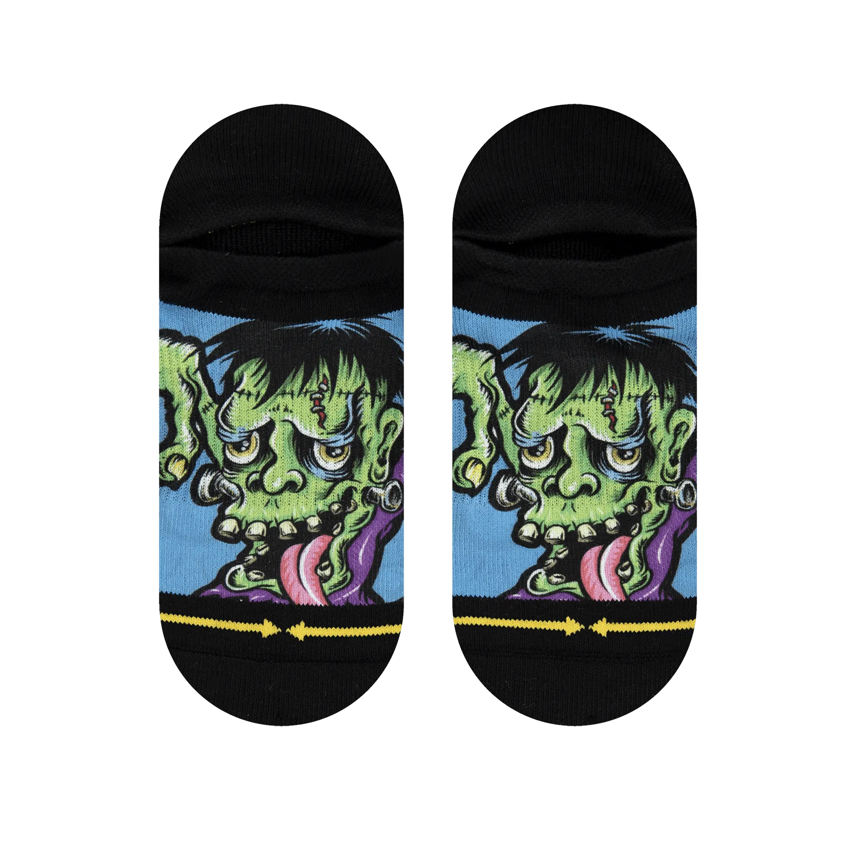 Merge4 Cab Frankenskate No Show Socks