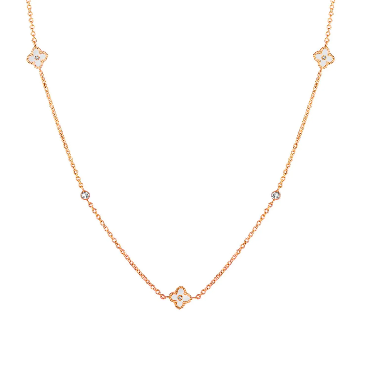 Mini Joory / Necklace Pearl Rose Gold