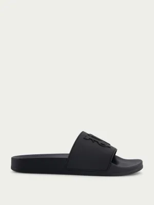 Monogram-Embossed Slides
