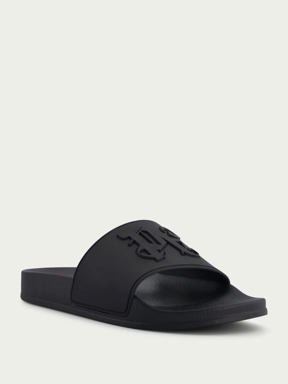 Monogram-Embossed Slides