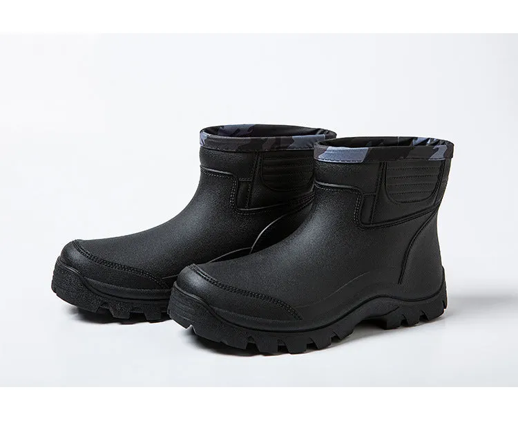 Multi-functional Men's Short Rain Boots