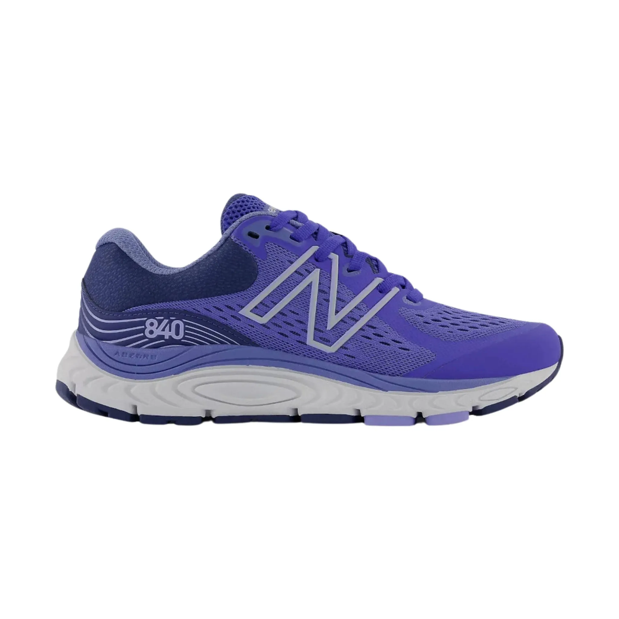 New Balance Women's 840v5 Running Shoes - Aura/Moon Shadow/Vibrant Violet