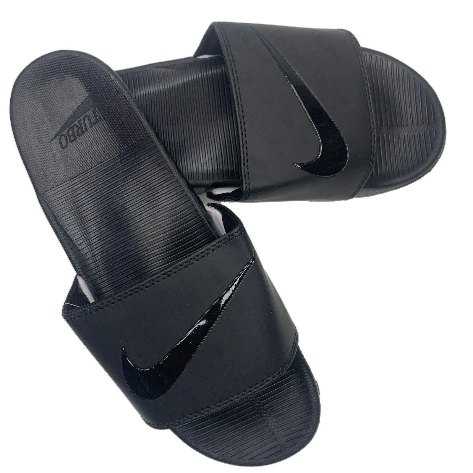 NK Slides All Black