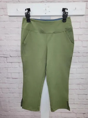 OLIVE A648210 Women with Control Tummy Control Petite Knit Crop Pants (MULTIPLE SIZES AVAILABLE)