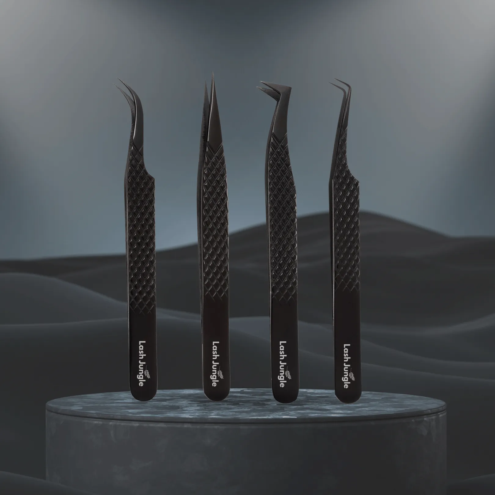 Onyx Volume Lash Tweezers – Slim Boot