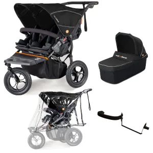 Out n About Nipper Double Duo Starter Kit in Summit Black