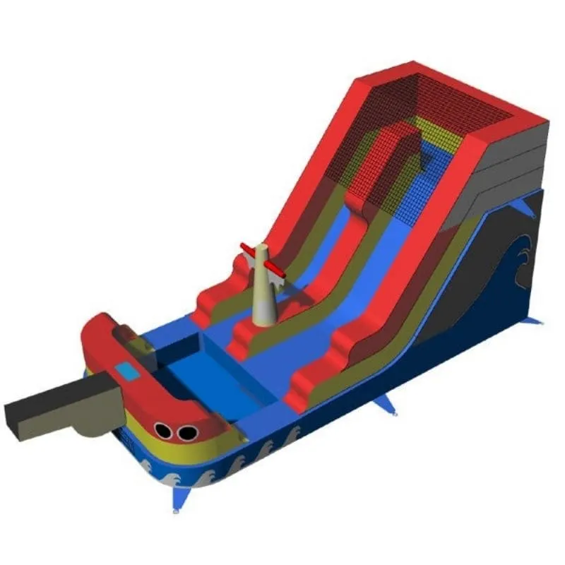 Pirate Ship Water Slide Dura-Lite