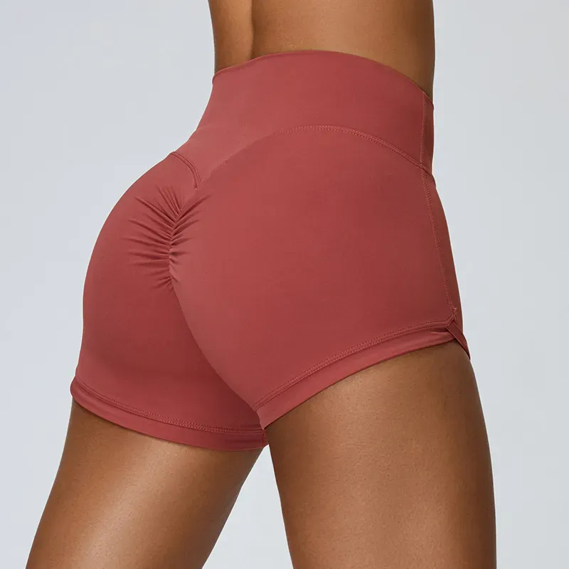 Rebellion High-Rise Scrunch Butt Workout Shorts