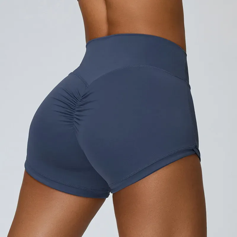 Rebellion High-Rise Scrunch Butt Workout Shorts