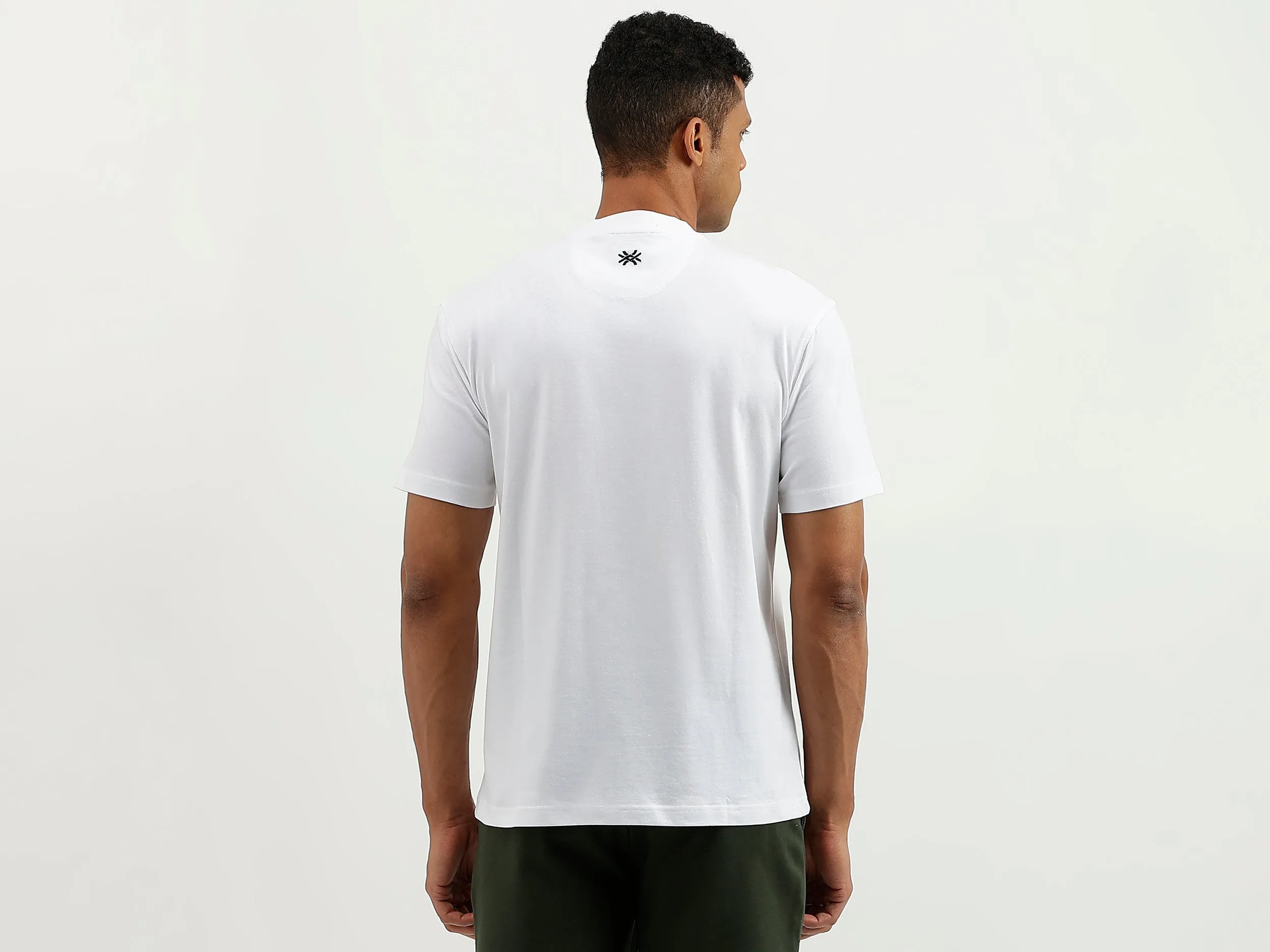 Relaxed Fit Round Neck Printed T-Shirt