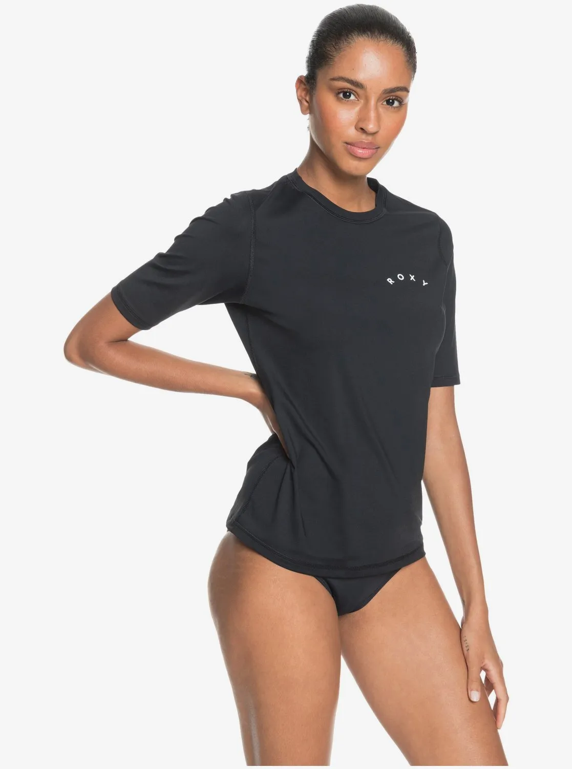 Roxy Womens Enjoy Waves Short Sleeve UPF 50 Rashguard