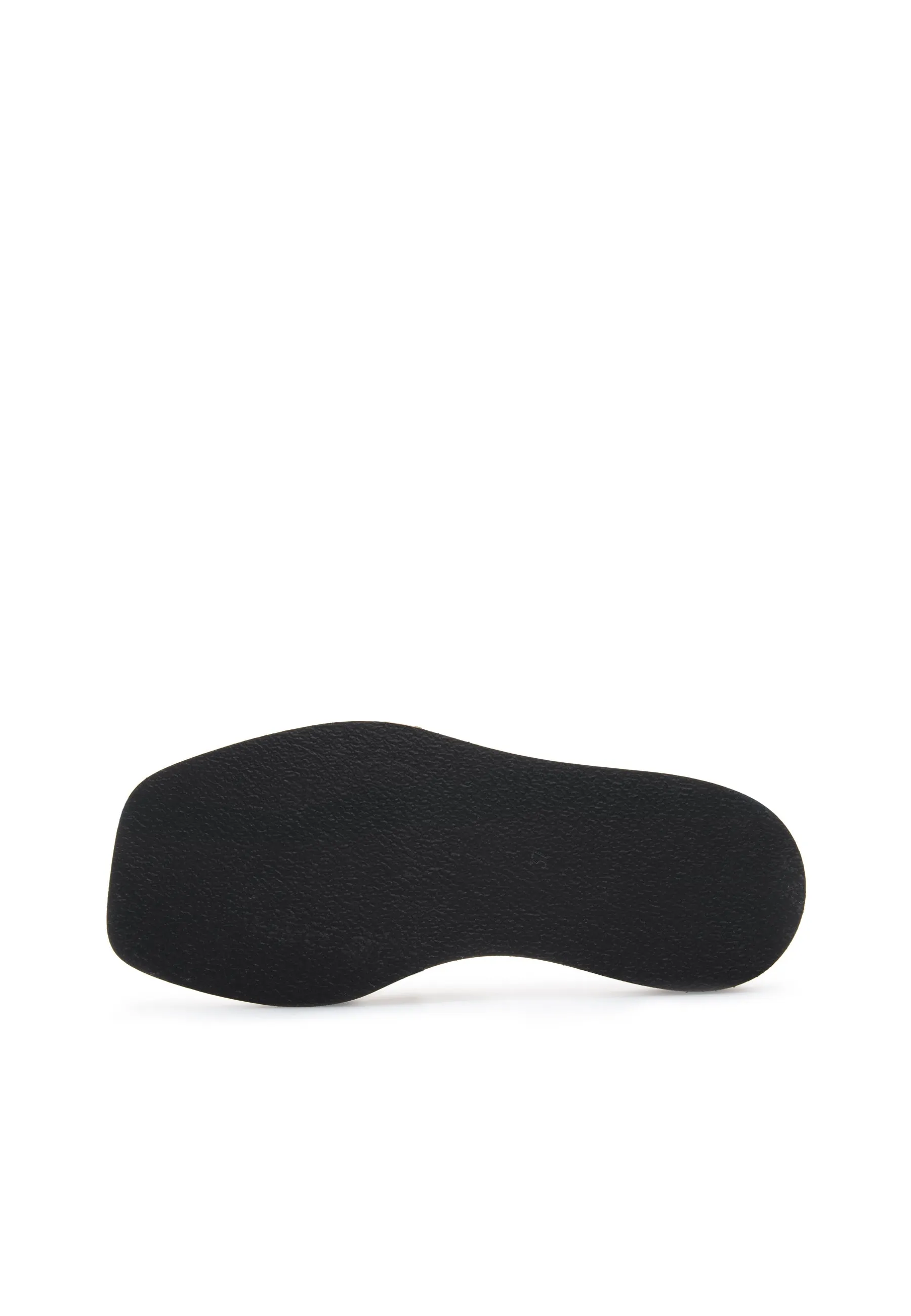 Selma Off White Leather Slides