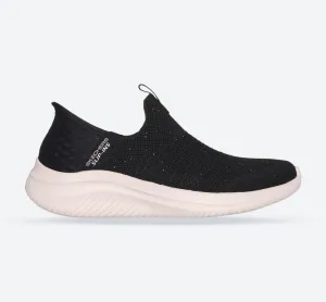 Skechers 149594 Slip-ins Ultra Flex 3.0 Sneakers für Damen mit weiter Passform - Schwarz/Roségold