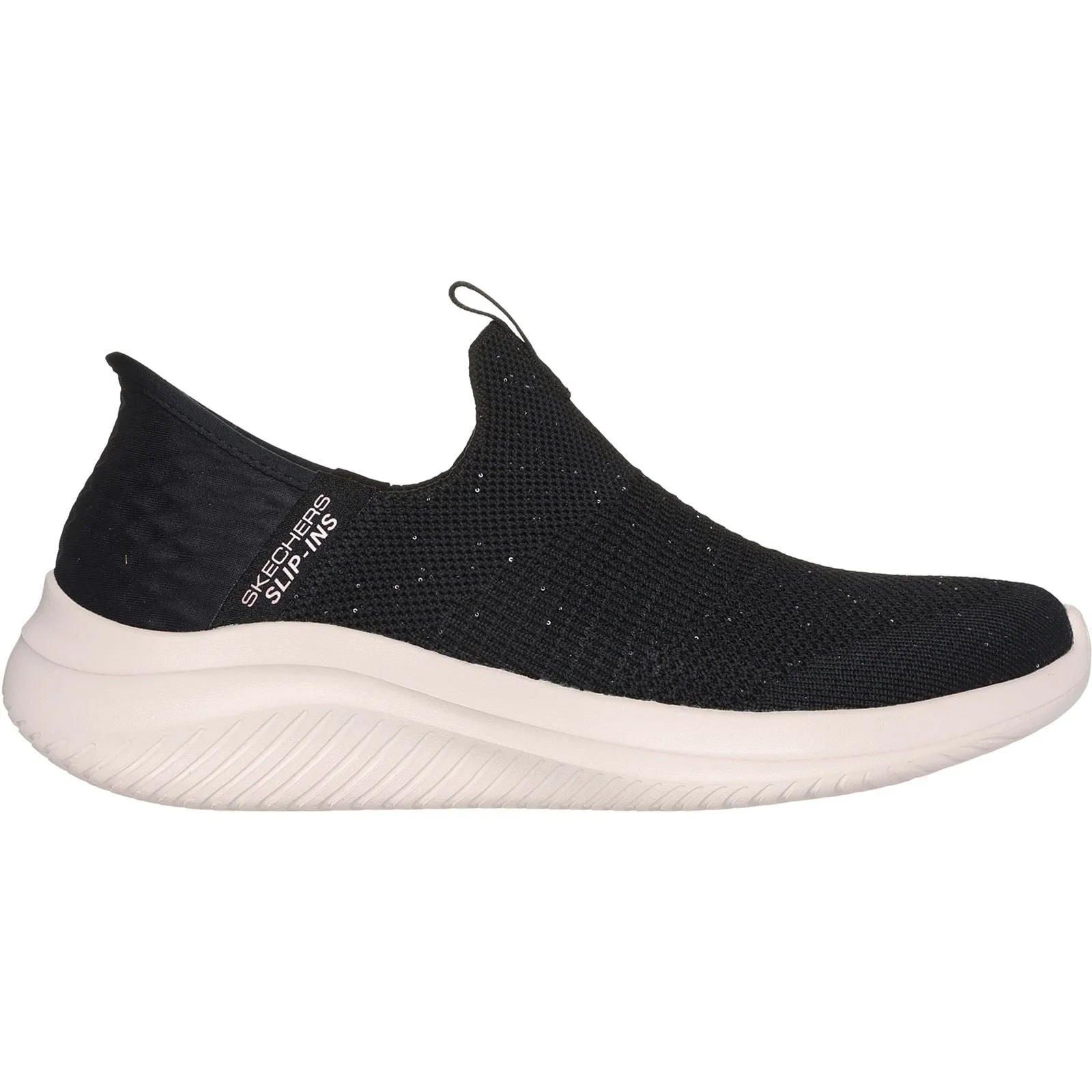 Skechers 149594 Slip-ins Ultra Flex 3.0 Sneakers für Damen mit weiter Passform - Schwarz/Roségold