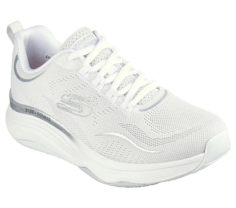 Skechers 149837 D'lux Fitness Pure Glam Sneakers für Damen mit weiter Passform