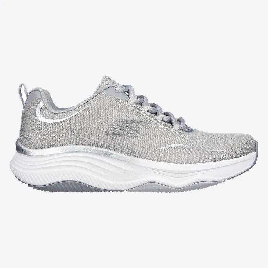 Skechers 149837 D'lux Fitness Pure Glam Sneakers für Damen mit weiter Passform