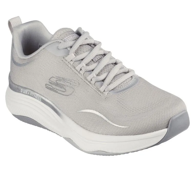 Skechers 149837 D'lux Fitness Pure Glam Sneakers für Damen mit weiter Passform