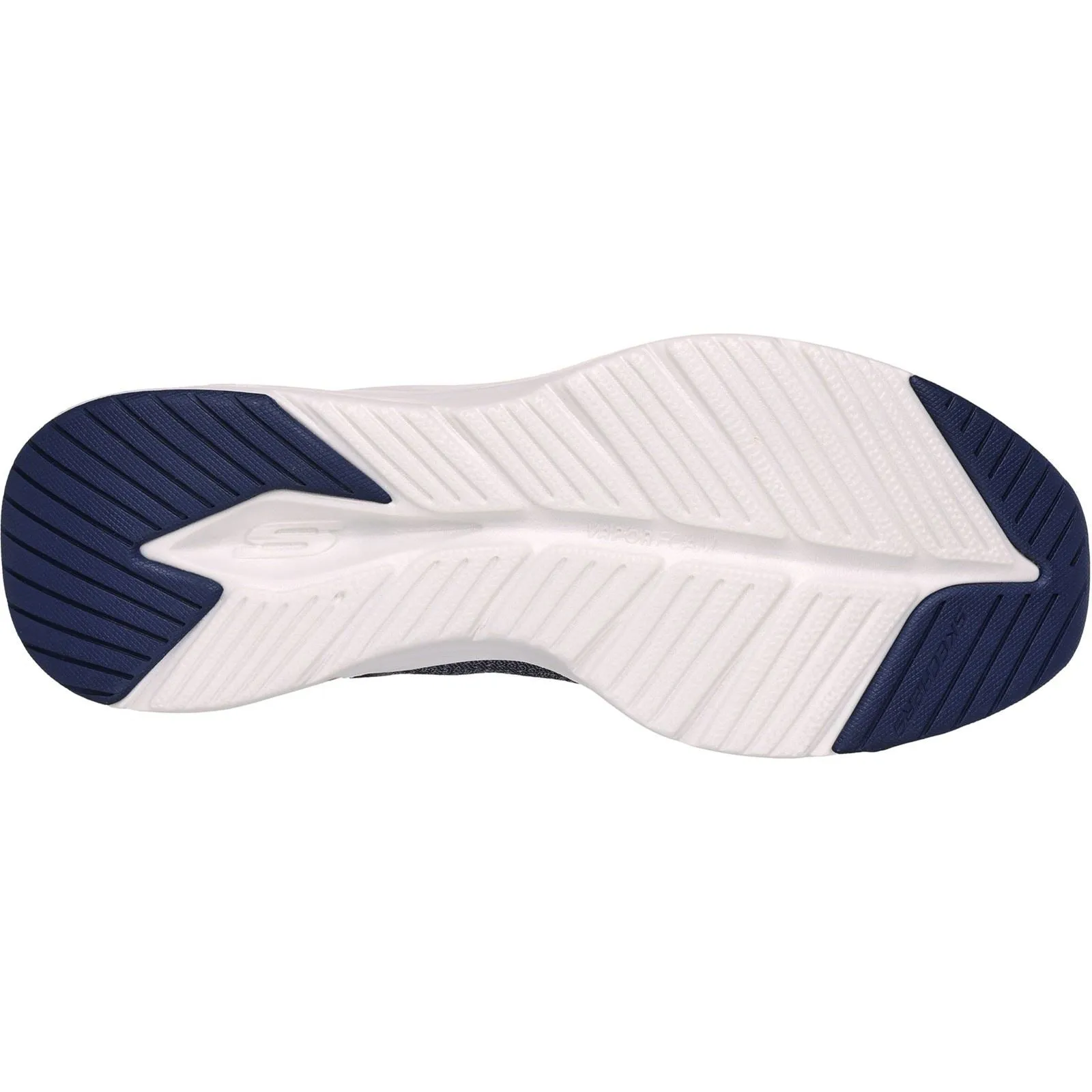Skechers 232626 Vapor Foam Varien Sneakers für Herren, weite Passform, Marineblau/Grau