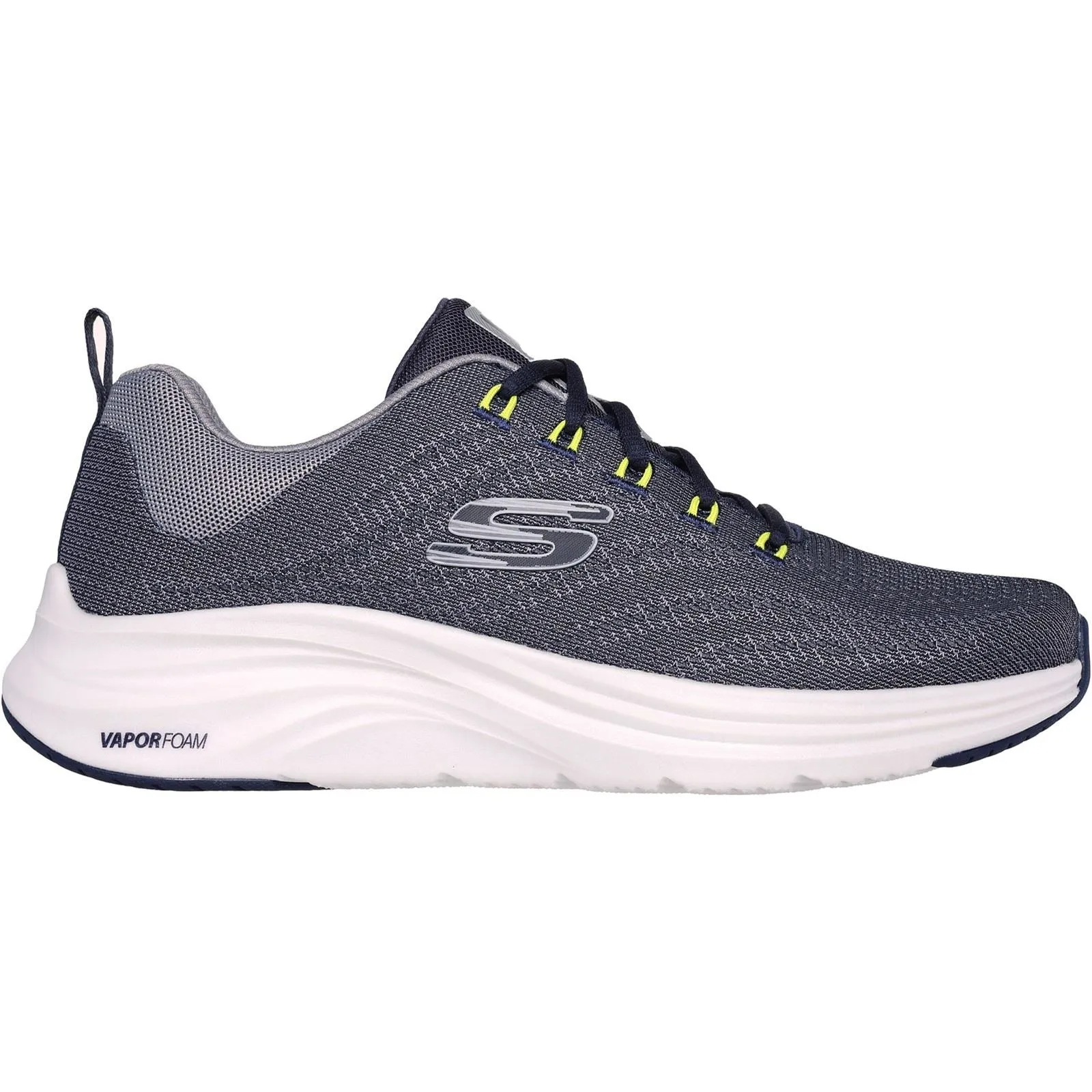 Skechers 232626 Vapor Foam Varien Sneakers für Herren, weite Passform, Marineblau/Grau