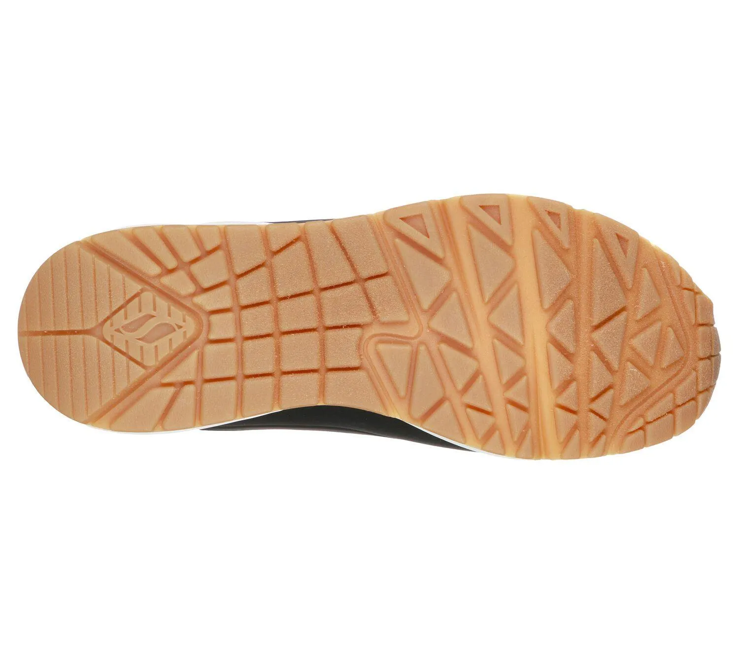 Skechers 73690 Uno – Stand On Air Walking-Sneakers für Damen mit weiter Passform