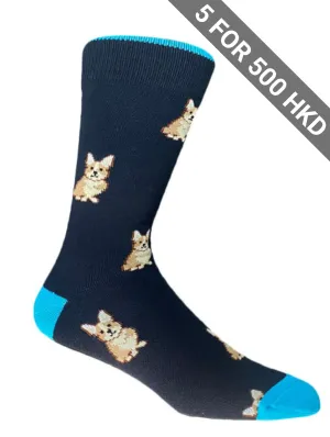 Socks | Baby Corgi | Cotton
