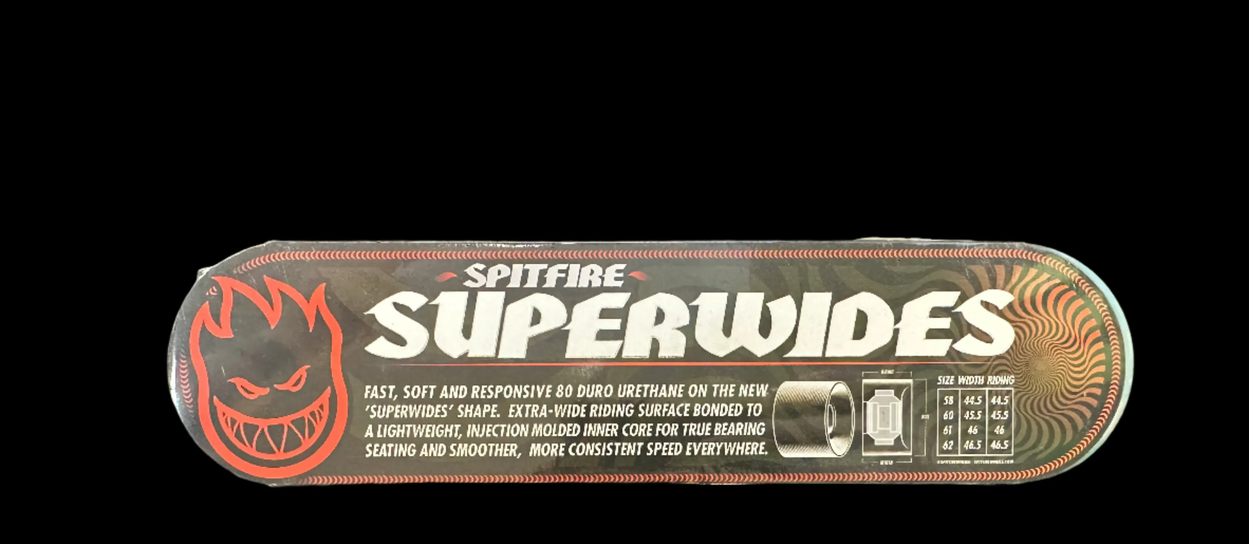 SPITFIRE 80HD SUPERWIDES SEAFOAM 58MM SKATEBOARD WHEELS