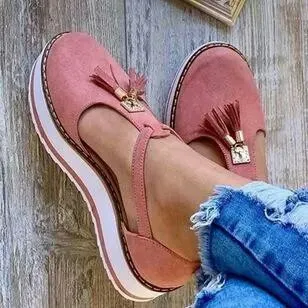 TasselEspadrille Platform Sandals