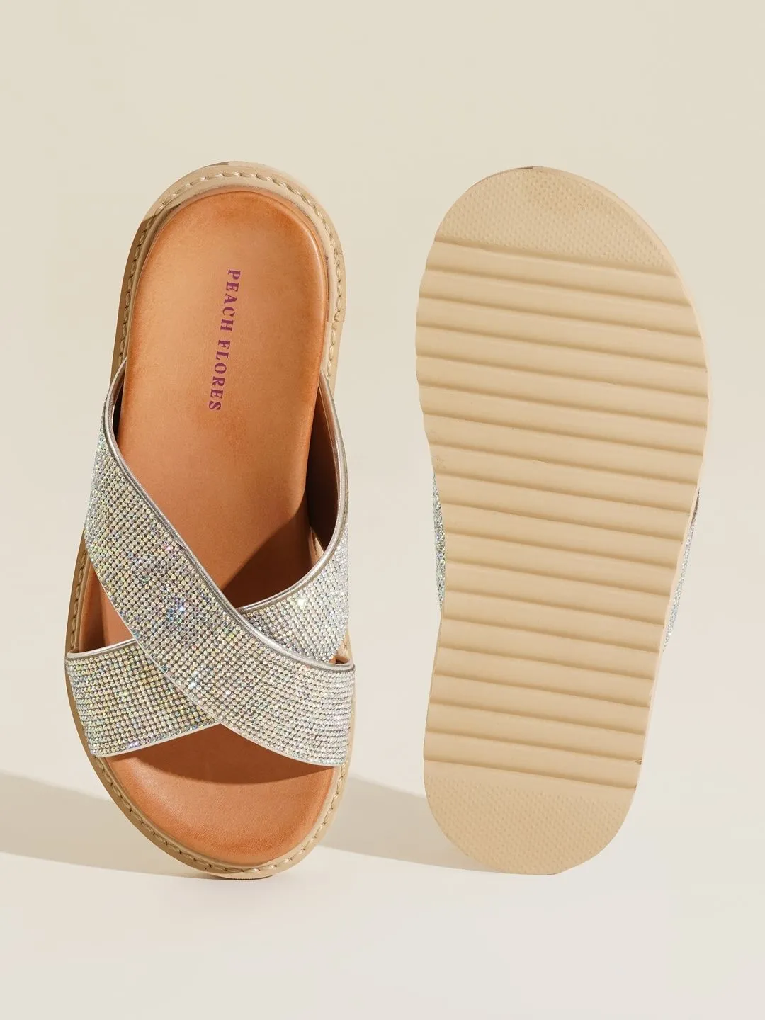 Taylor Leather Slides
