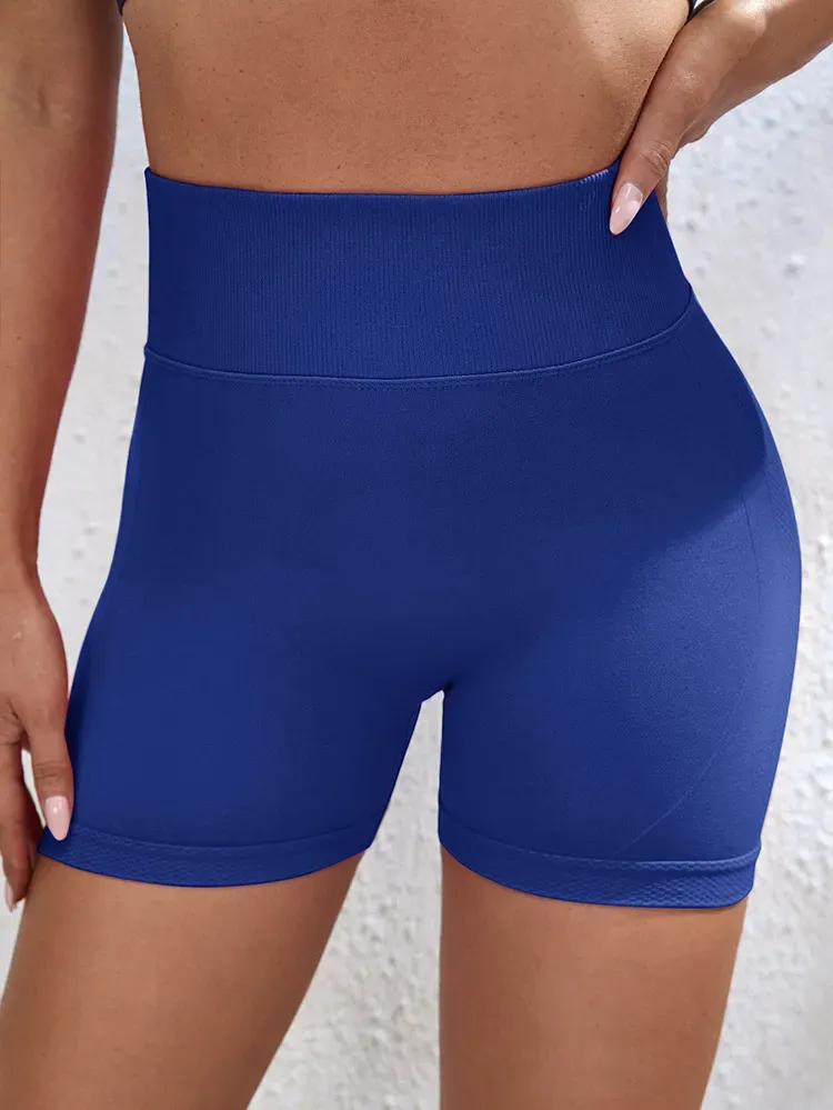 Tease High-Rise Seamless Contour Biker Shorts