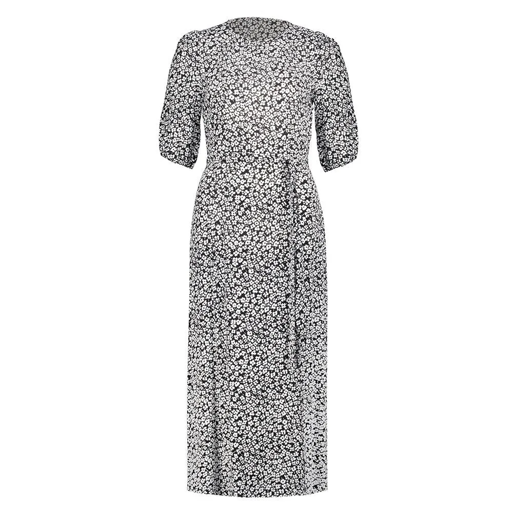 TUESDAY MACKENZIE DRESS BLACK DAISY