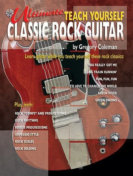 Ultimate Teach Yourself, Classic Rock Guitar (Book & CD)