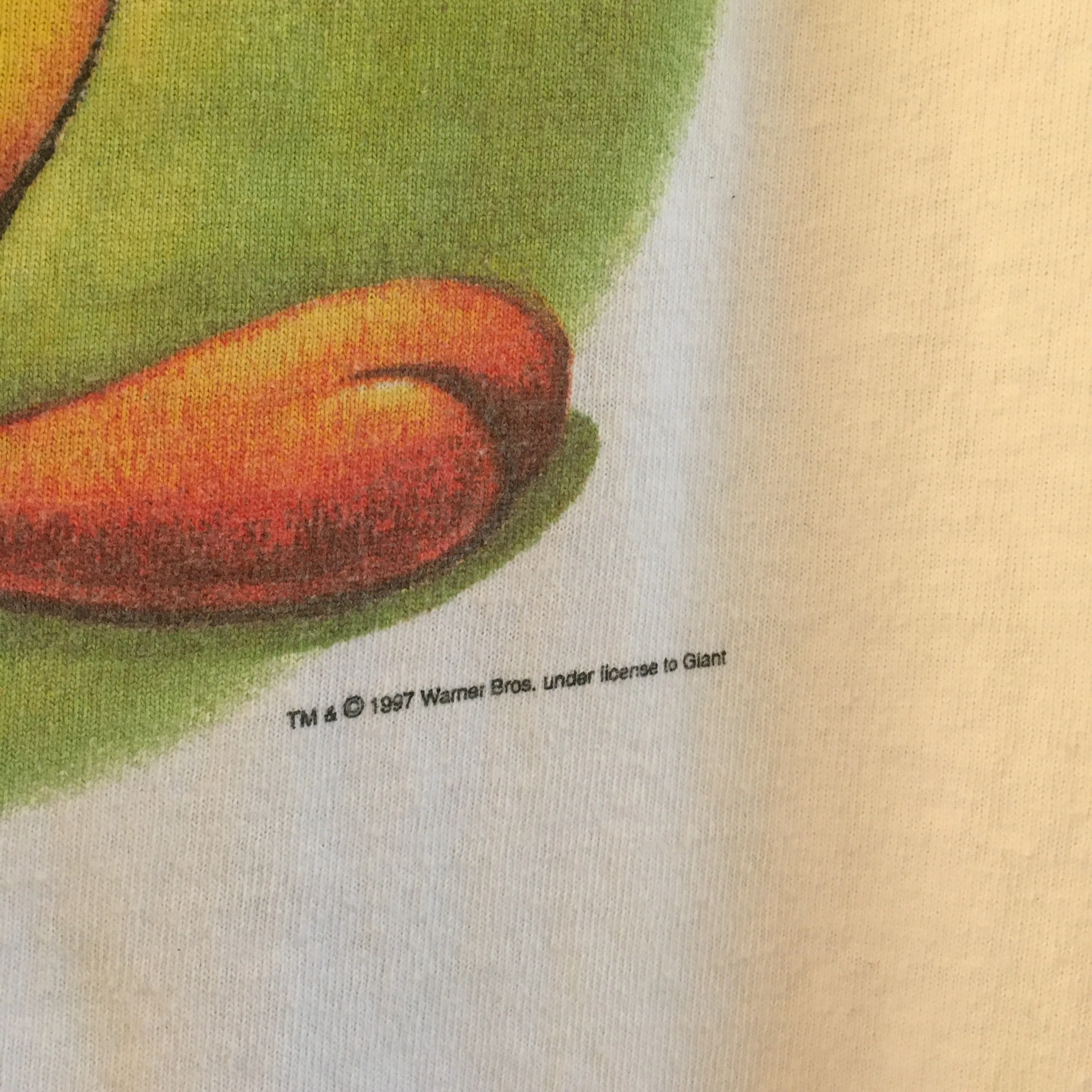 Vintage 90s Tweety Bird Looney Tunes tee // Warner Brothers unisex oversized retro crew neck