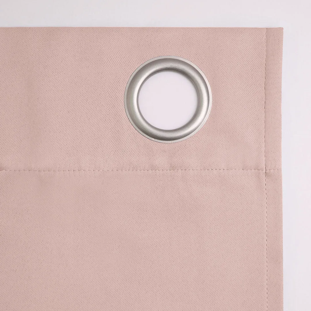 Wayfair Basics Blackout Grommet Curtain Panel Wayfair Basics® Curtain Color: Blush Size per Panel: 54" W x 84" L