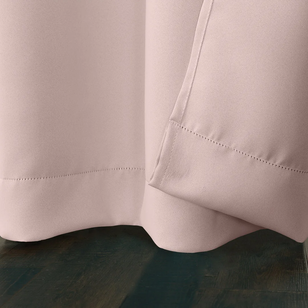 Wayfair Basics Blackout Grommet Curtain Panel Wayfair Basics® Curtain Color: Blush Size per Panel: 54" W x 84" L