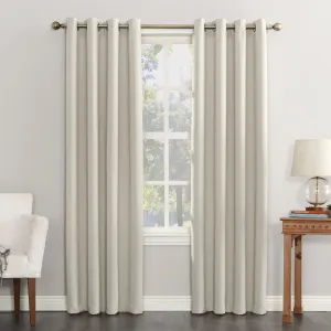 Wayfair Basics Blackout Grommet Curtain Panel Wayfair Basics® Curtain Color: Pearl Size per Panel: 40" W x 54" L