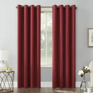 Wayfair Basics Blackout Grommet Curtain Panel Wayfair Basics® Curtain Color: Red Size per Panel: 54" W x 63" L