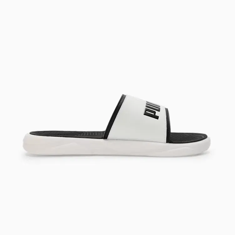 White Royalcat Comfort Slides