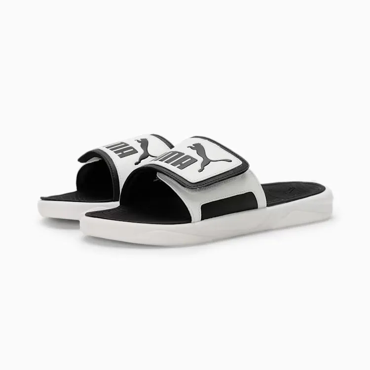 White Royalcat Comfort Slides