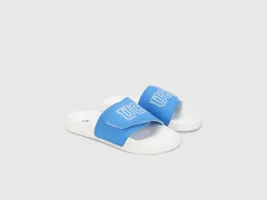 Women Printed Velcro Sliders