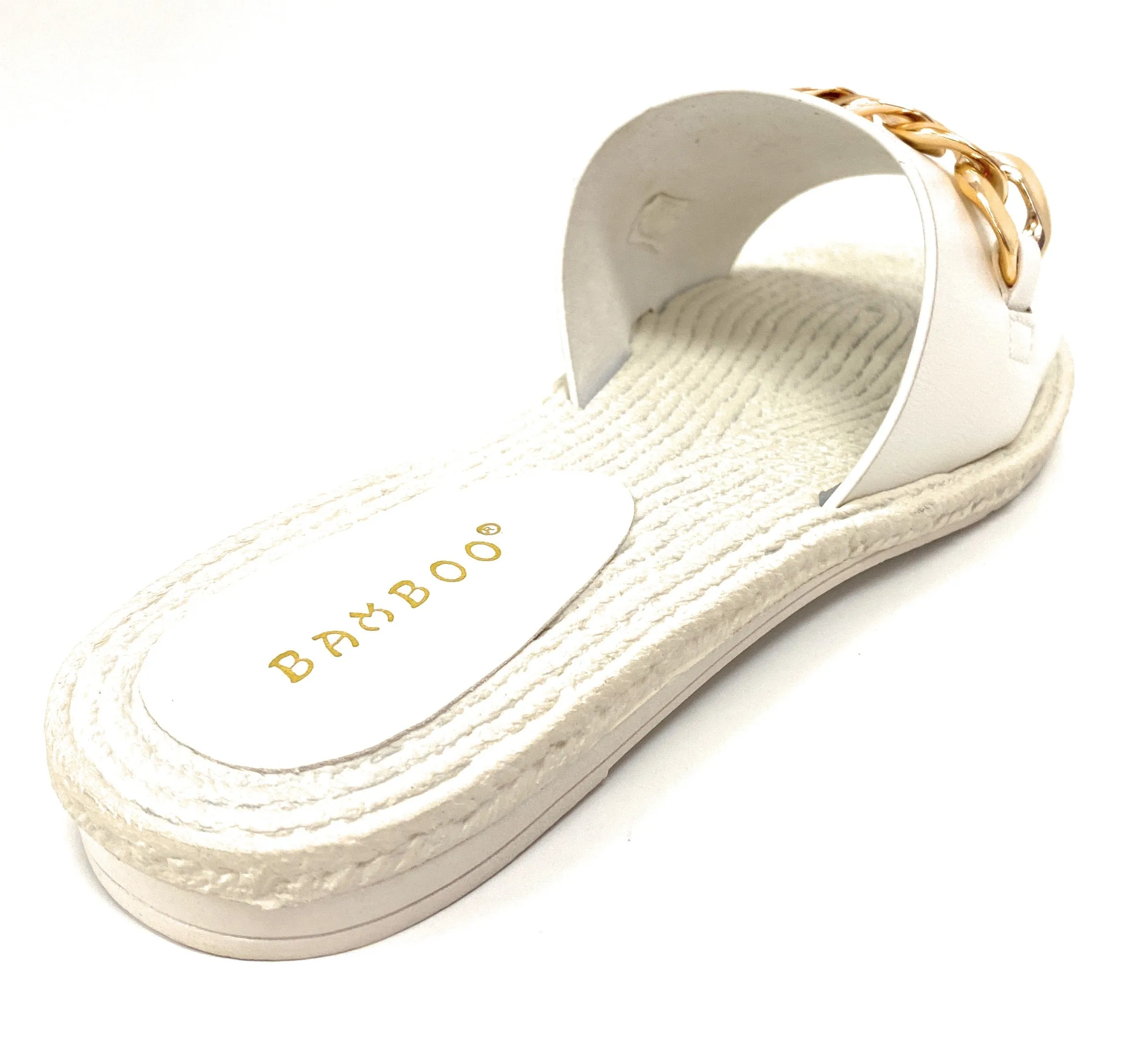 Women wide Band slide w/ chain Athena-15