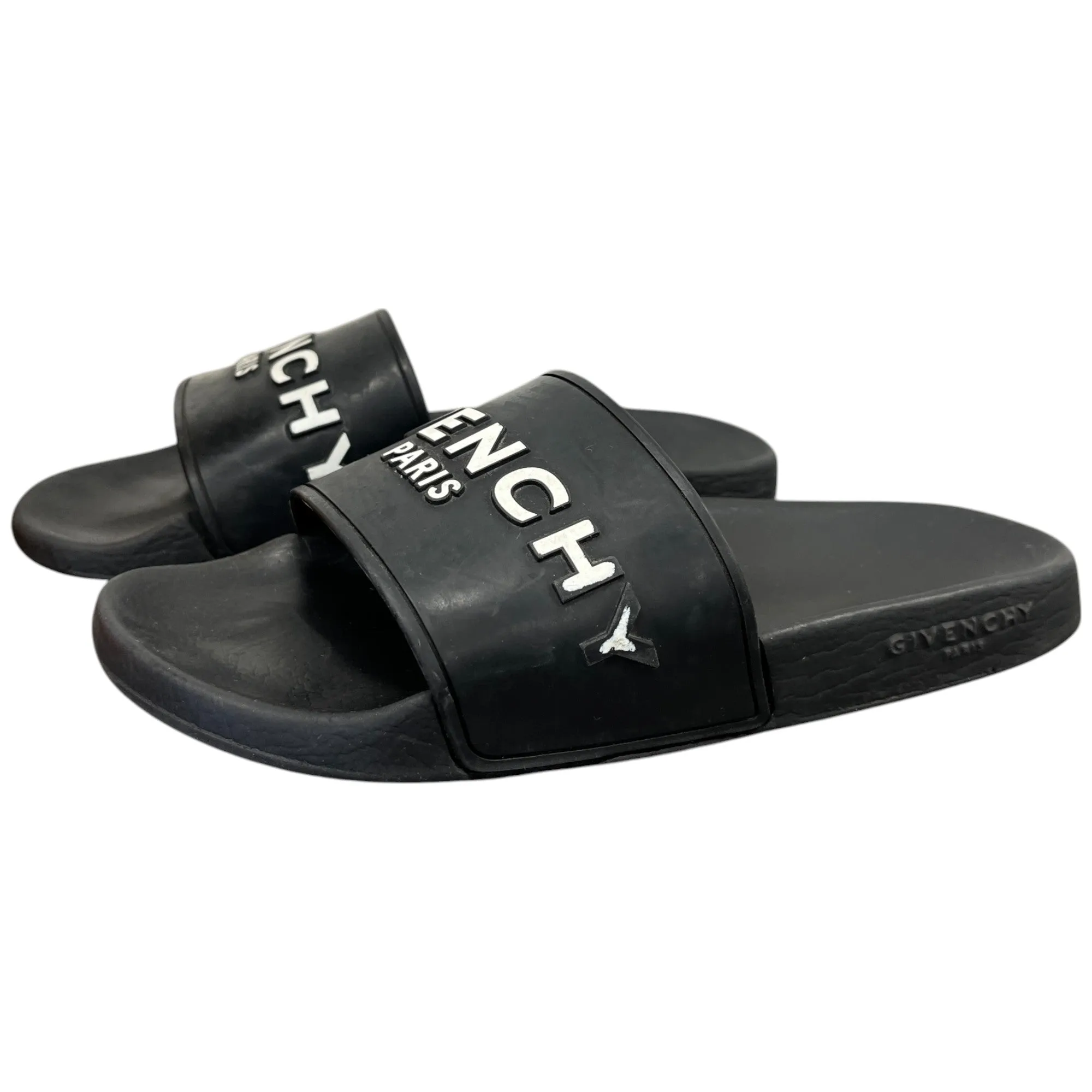 Women's Logo Slides Black Size EU 37 / UK 4