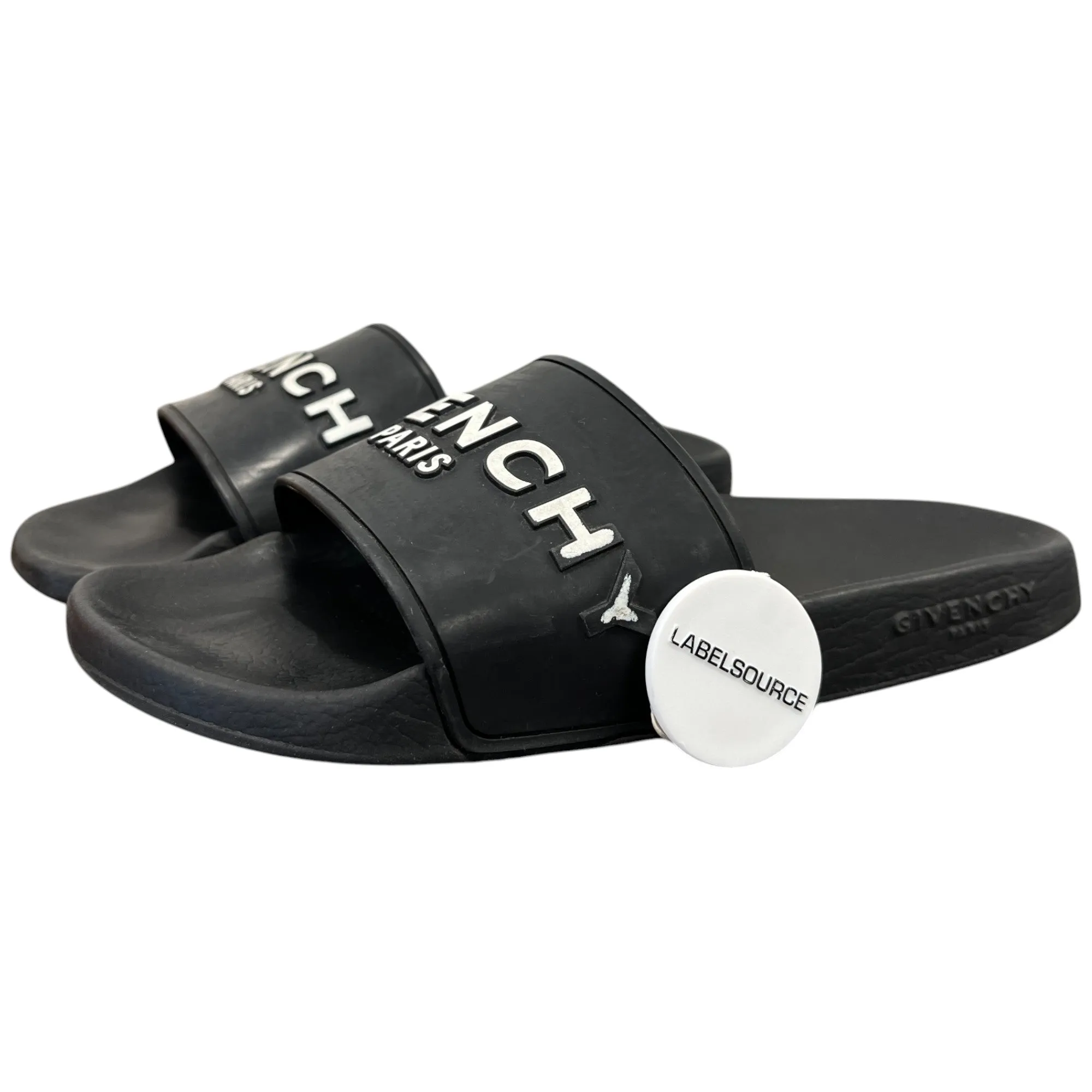 Women's Logo Slides Black Size EU 37 / UK 4