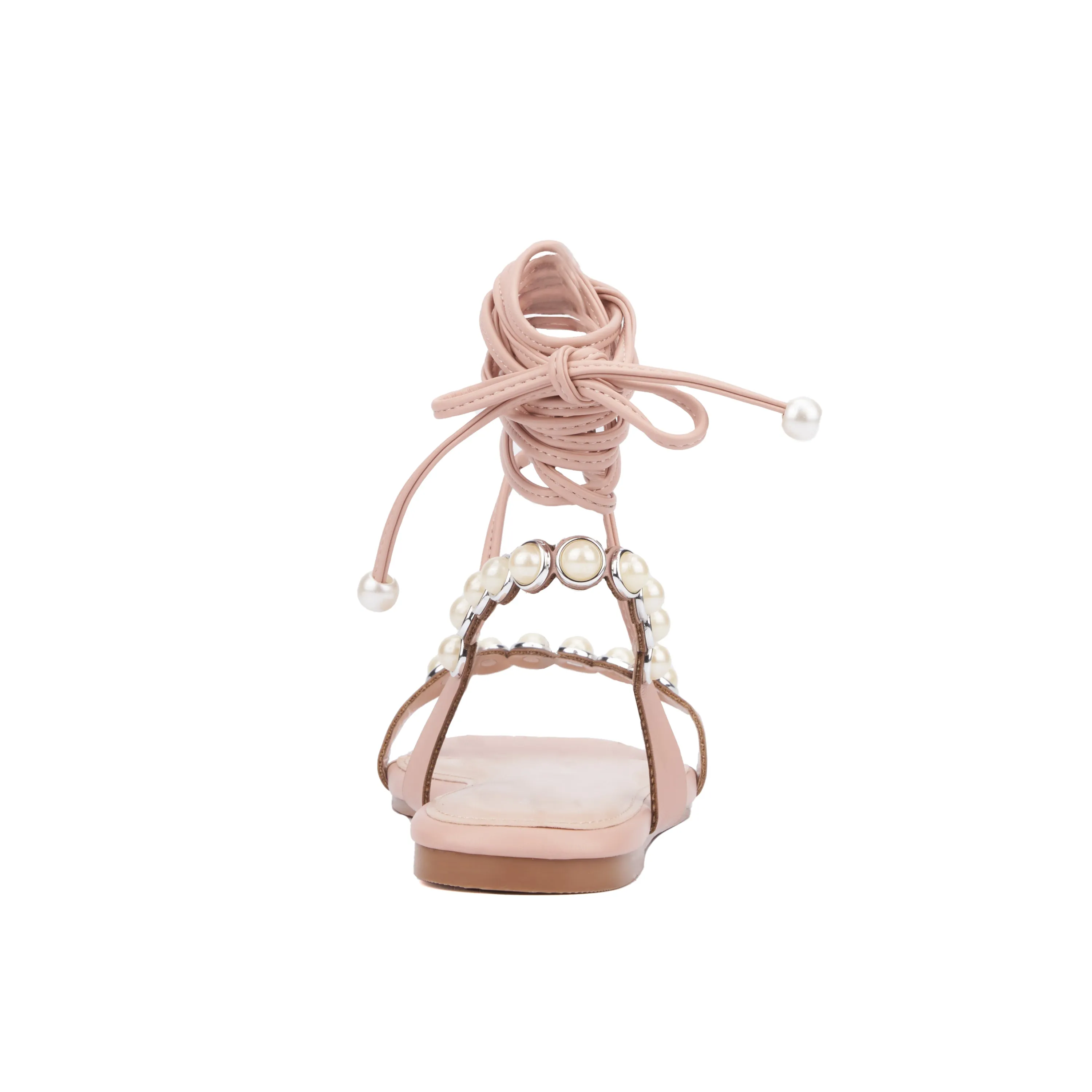 Women's Sammie Flat Sandal - Wide Width Ankle Strap Sandals