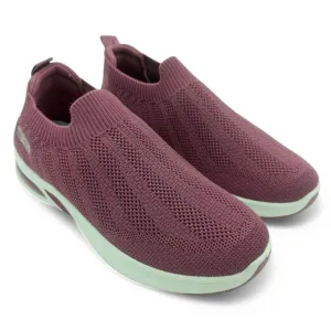 Women's Slip on Sneakers LD56 – Purple