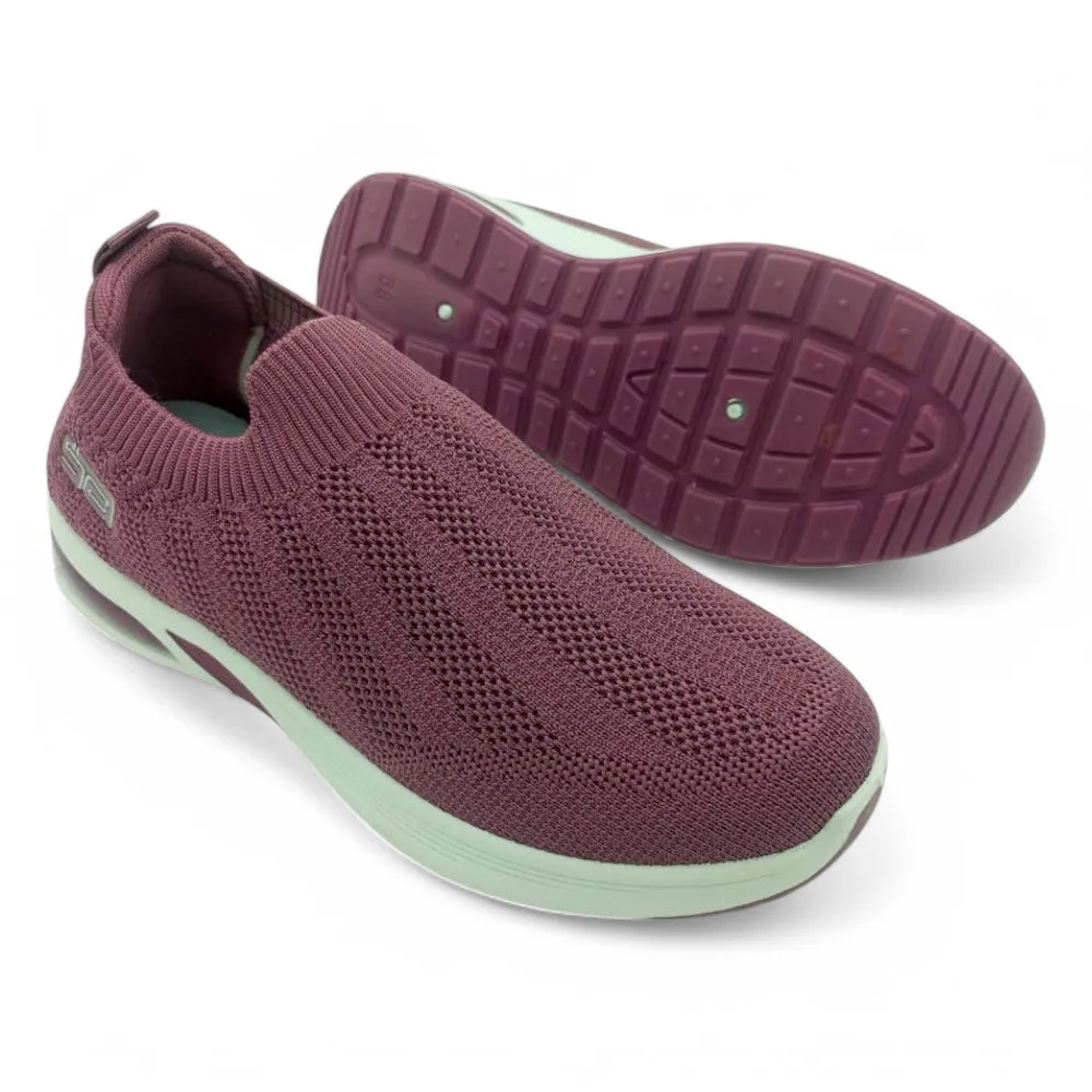 Women's Slip on Sneakers LD56 – Purple